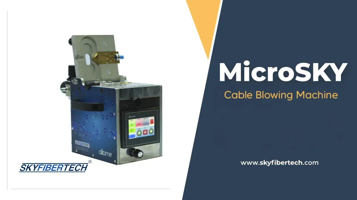 MicroSky cable blowing machine