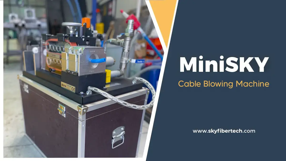 MiniSky cable blowing machine