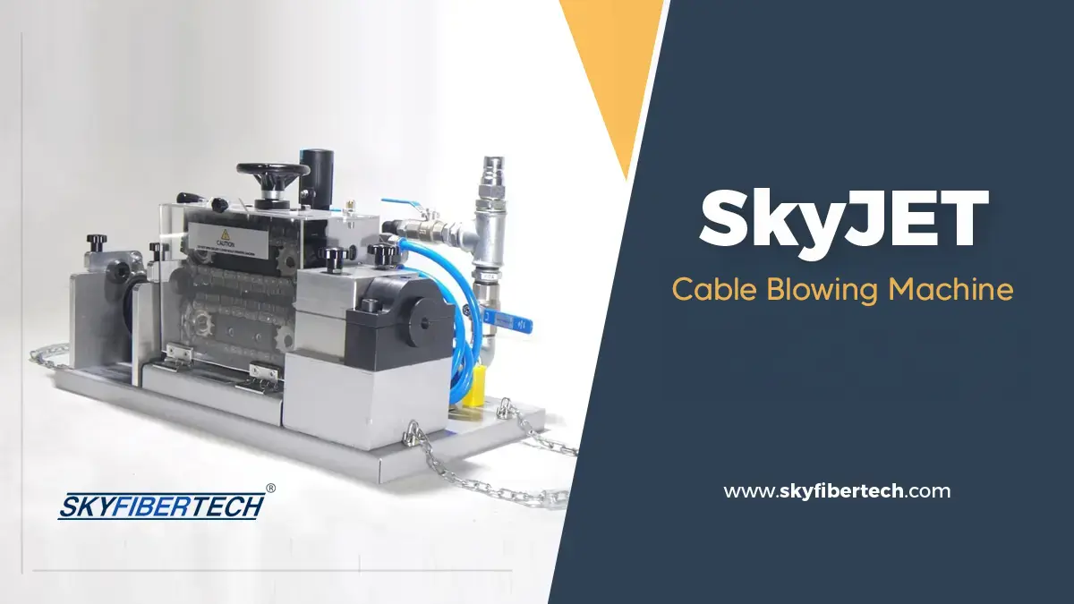 SkyJet cable blowing machine