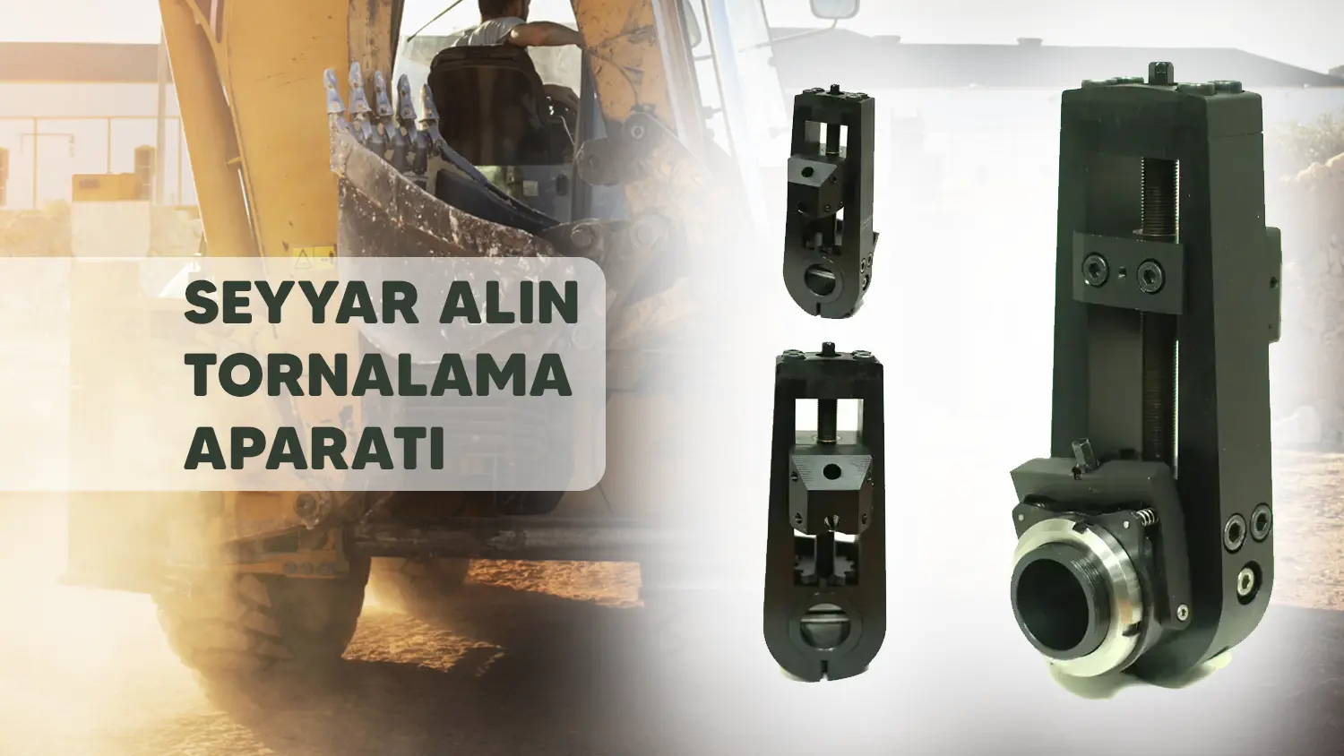 Seyyar Alın Tornalama Aparatı