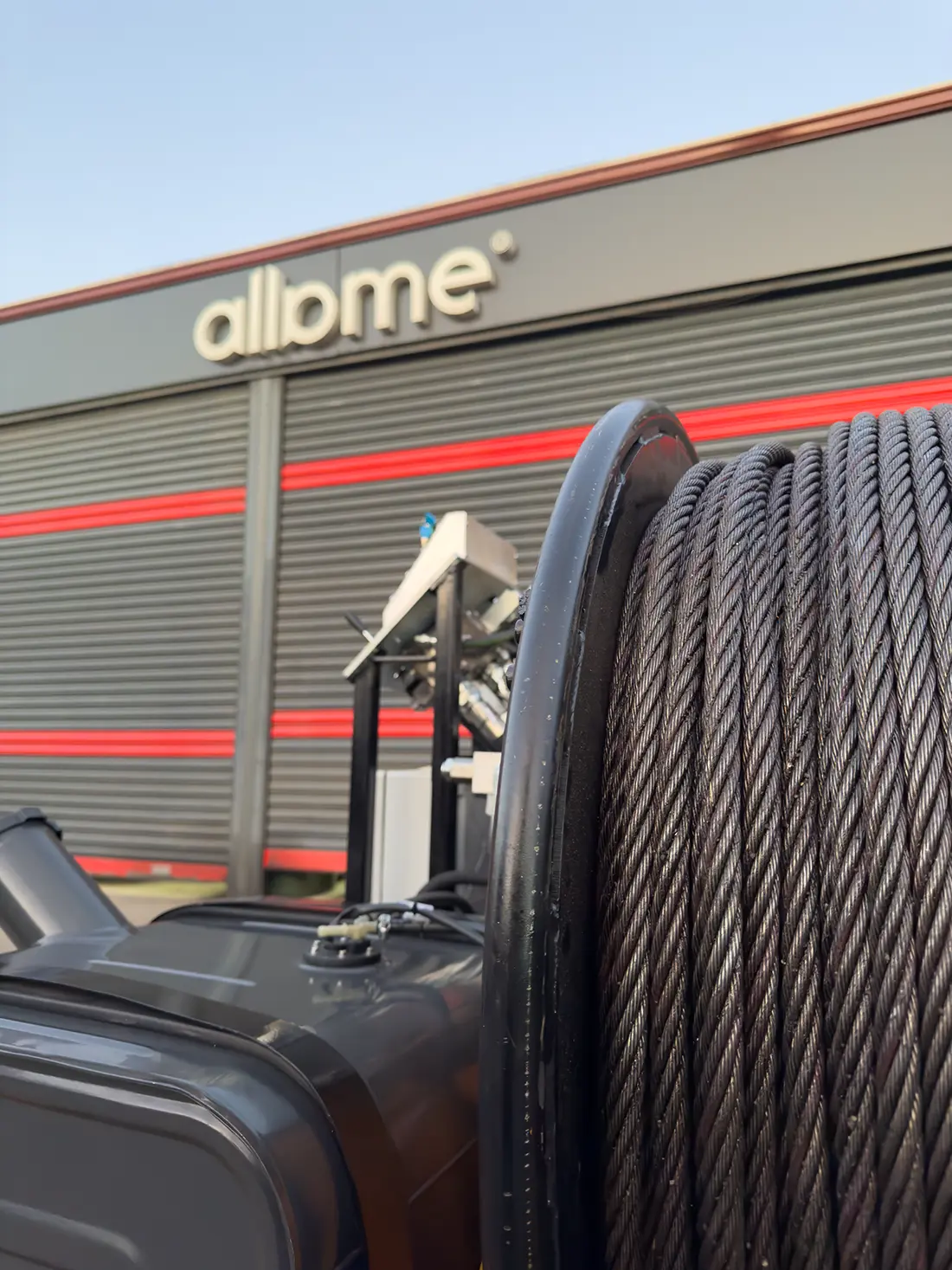 cable pulling machine 100 kn delivered to serbia