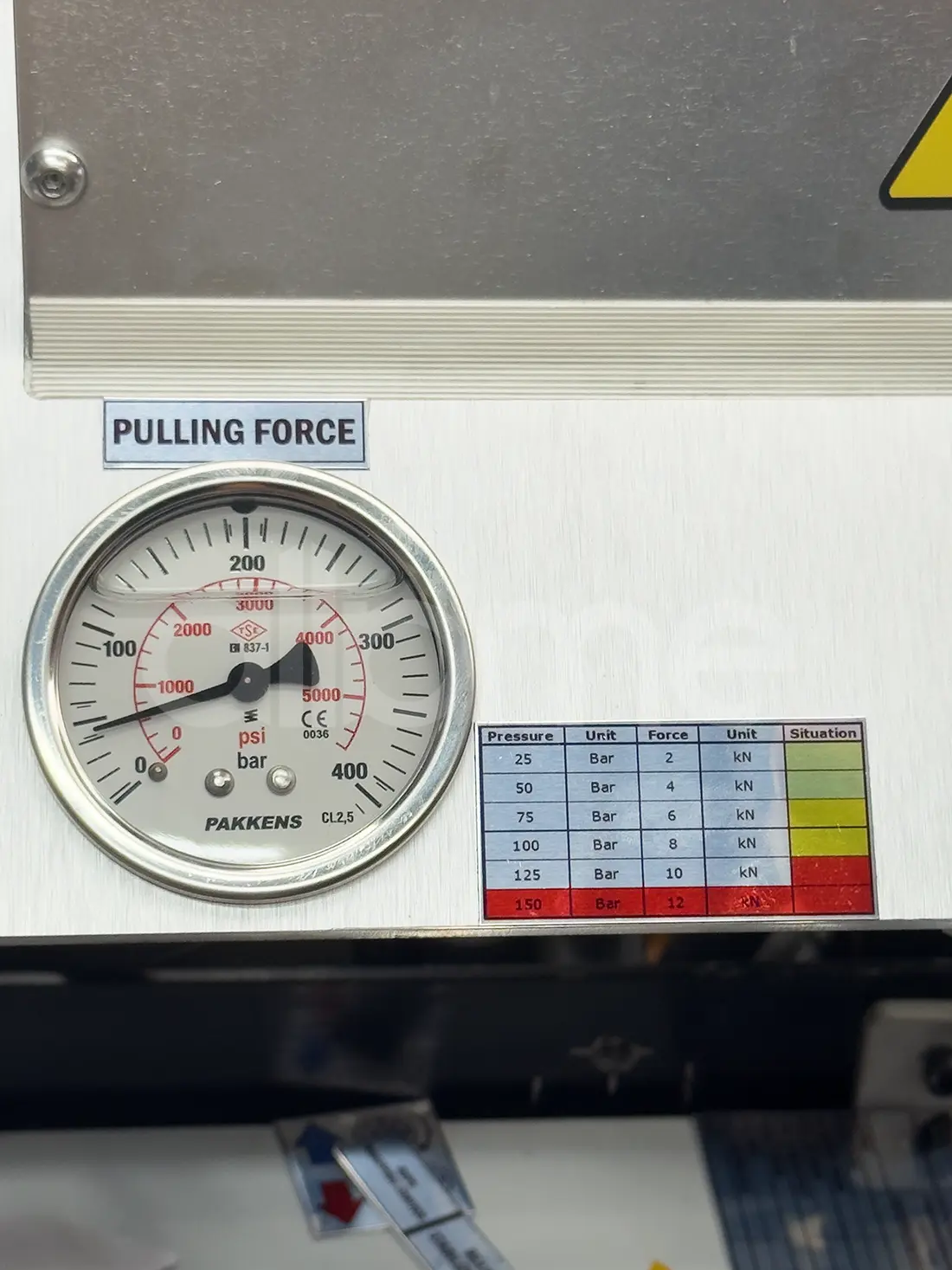 cable pulling machine 100 kn delivered to serbia